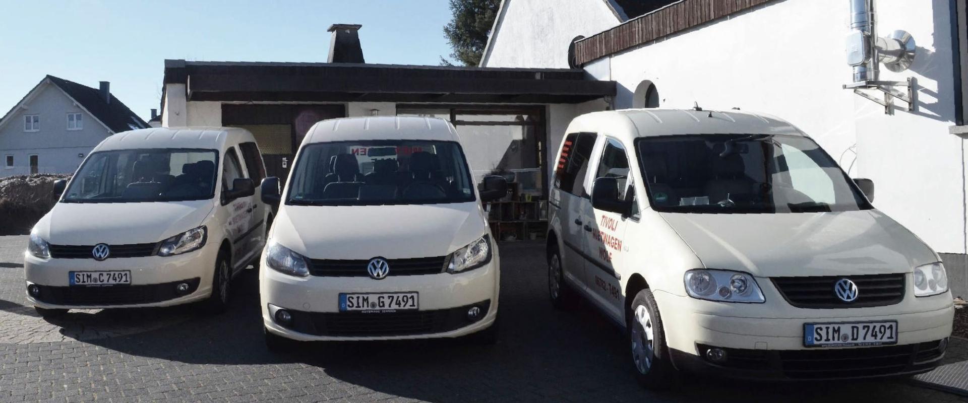 Tivoli Mietwagen Wolf Taxis